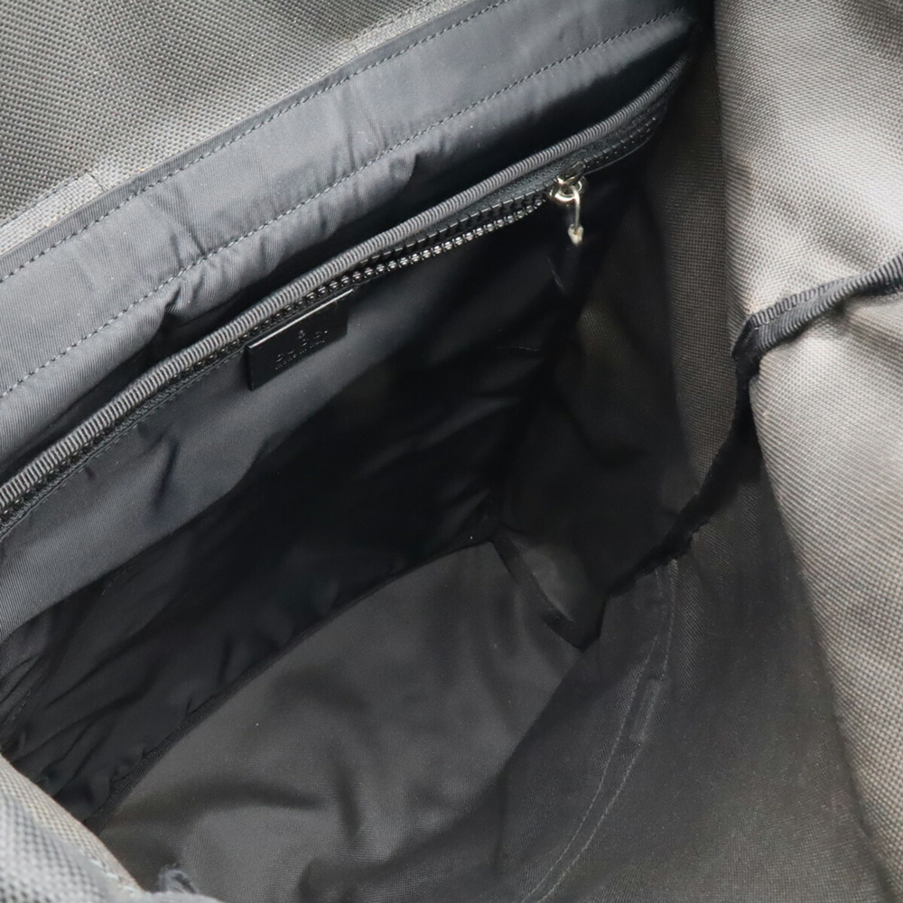 GUCCI Authentic Black Leather Backpack - Picture 7 of 10
